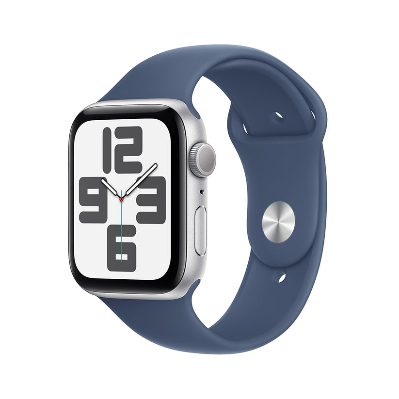 Apple_Watch_SE_44mm_GPS_Silver_Aluminum_Sport_Band_Denim_PDP_Image_Position_1__COES