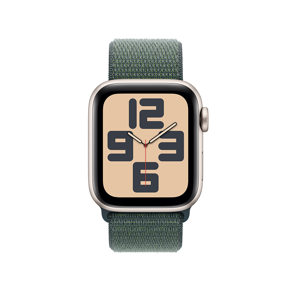 Apple_Watch_SE_40mm_LTE_Starlight_Aluminum_Sport_Loop_Lake_Green_PDP_Image_Position_2__COES