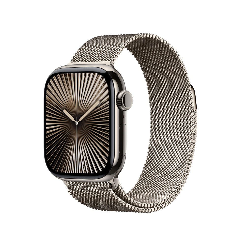 Apple_Watch_Series_10_42mm_LTE_Natural_Titanium_Milanese_Loop_Natural_PDP_Image_Position_1__COES