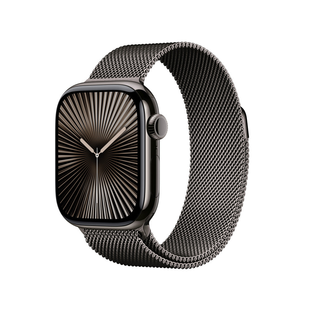 Apple_Watch_Series_10_42mm_LTE_Slate_Titanium_Milanese_Loop_Slate_PDP_Image_Position_1__COES