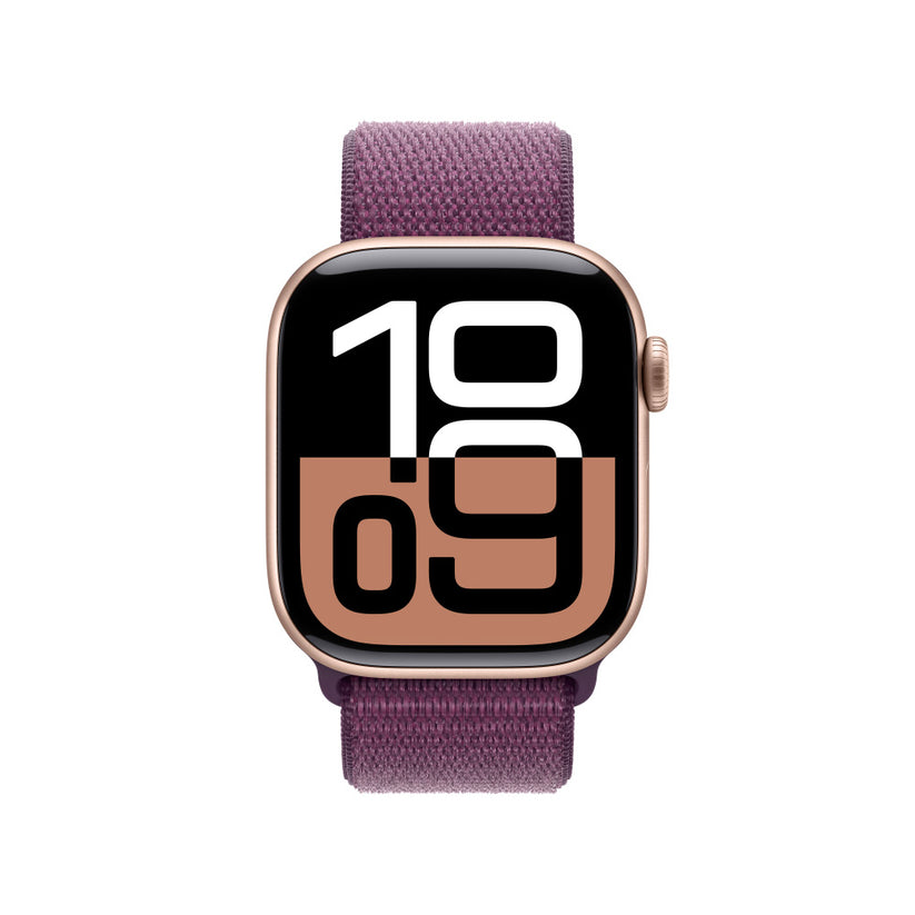 Apple_Watch_Series_10_42mm_LTE_Rose_Gold_Aluminum_Sport_Loop_Plum_PDP_Image_Position_2__COES