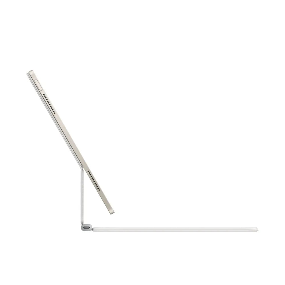 Case con Teclado Apple Magic Keyboard para iPad Air 13 M3/Air 13 M2 - Español Latino - Blanco