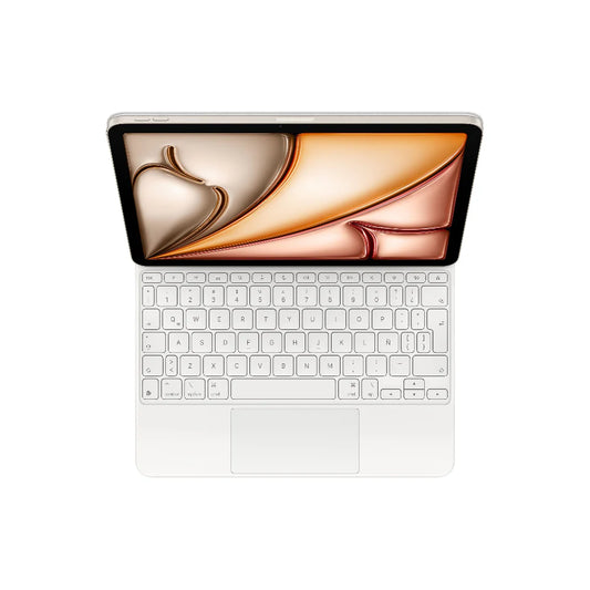 Magic_Keyboard_Apple_para_el_iPad_Air_de_11_pulgadas_M3_Espanol_America_Latina_Blanco_Imagen_posicion_2_iShop_Peru