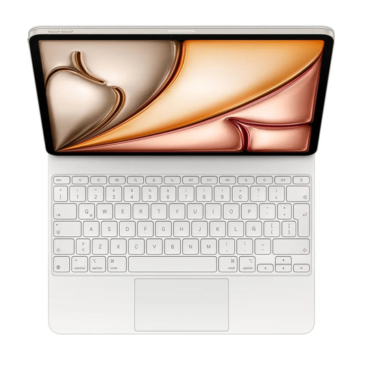Case_con_Teclado_Apple_Magic_Keyboard_para_iPad_Air_13_M3_Air_13_M2_Espanol_Latino_Blanco_Imagen_posicion_2_iShop_Peru