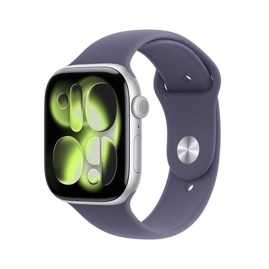 Apple_Watch_Series_11_46mm_GPS_Silver_Aluminum_Sport_Band_Purple_Fog_PDP_Image_Position_1__LAES