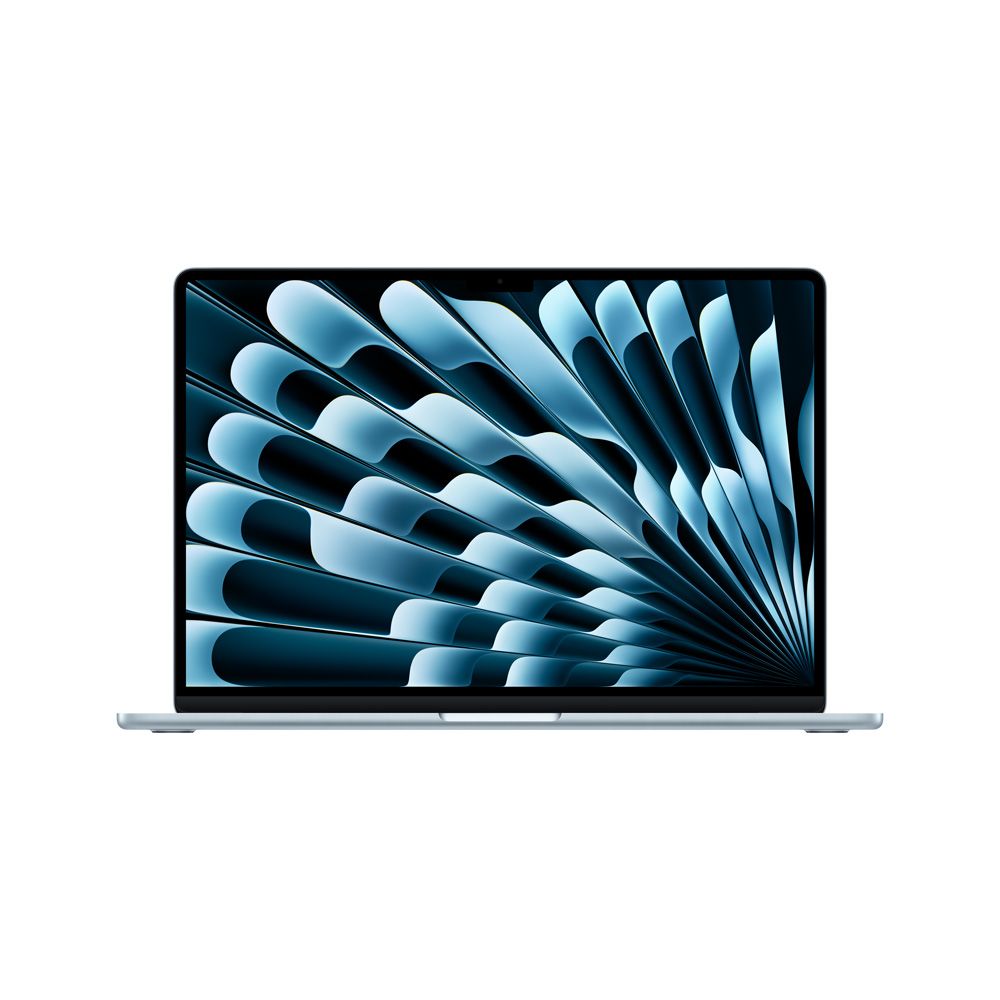 MacBook Air de 15 pulgadas: Chip M5 de Apple con CPU de 10 núcleos y GPU de 10 núcleos, 512 GB SSD - Azul cielo