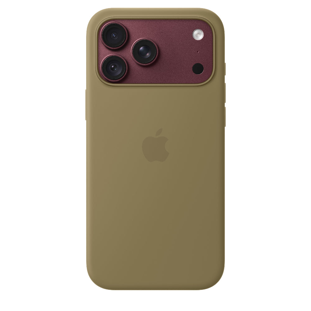 Funda_de_Silicon_con_MagSafe_para_el_iPhone_18_Pro_Max_Color_Oliva_Imagen_posicion_2_iShop_Peru