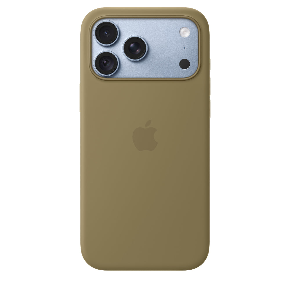 Funda_de_Silicon_con_MagSafe_para_el_iPhone_18_Pro_Max_Color_Oliva_Imagen_posicion_3_iShop_Peru