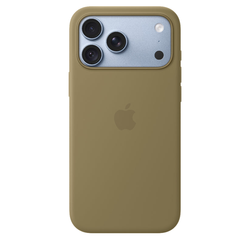 Funda_de_Silicon_con_MagSafe_para_el_iPhone_18_Pro_Max_Color_Oliva_Imagen_posicion_3_iShop_Peru