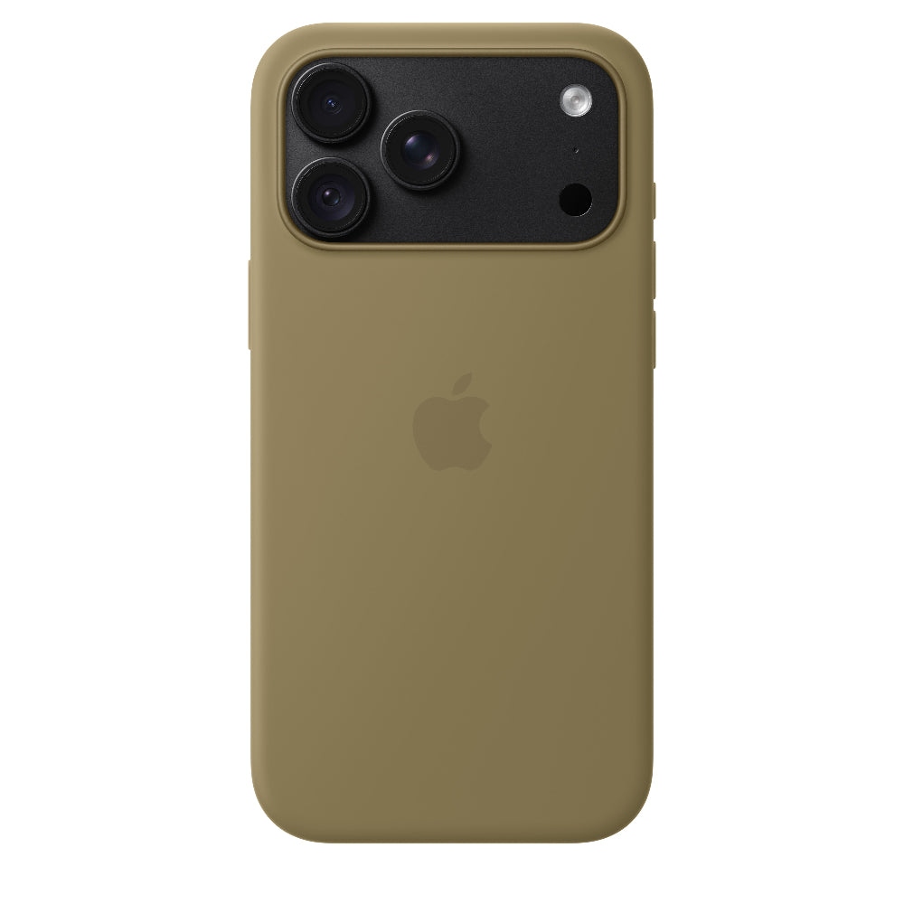 Funda_de_Silicon_con_MagSafe_para_el_iPhone_18_Pro_Max_Color_Oliva_Imagen_posicion_4_iShop_Peru