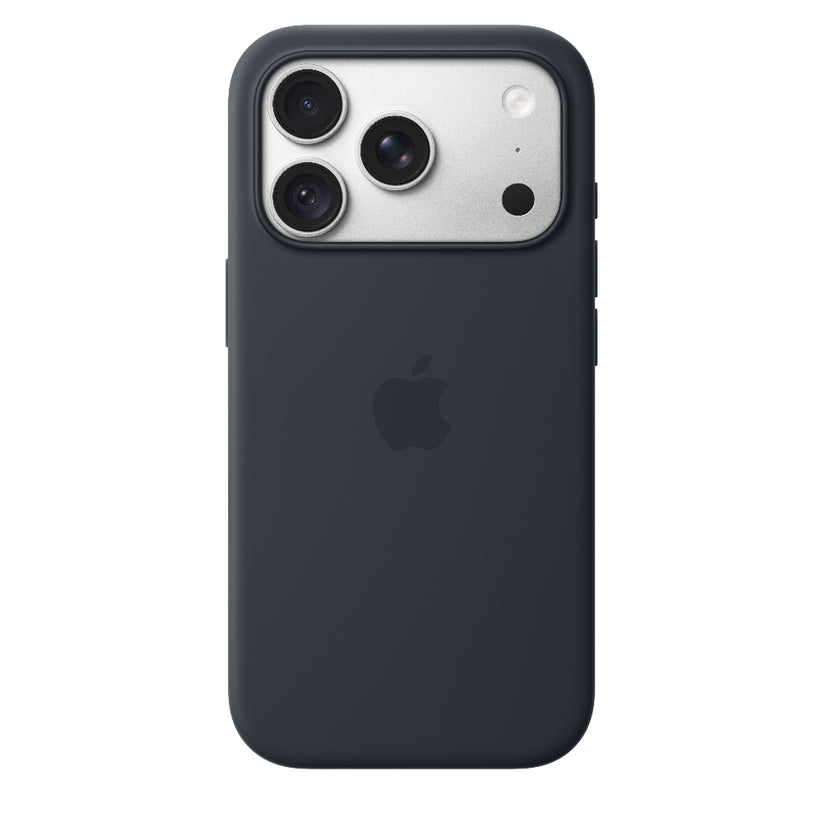Funda_de_Silicon_con_MagSafe_para_el_iPhone_18_Pro_Azul_Marino_Imagen_posicion_3_iShop_Peru