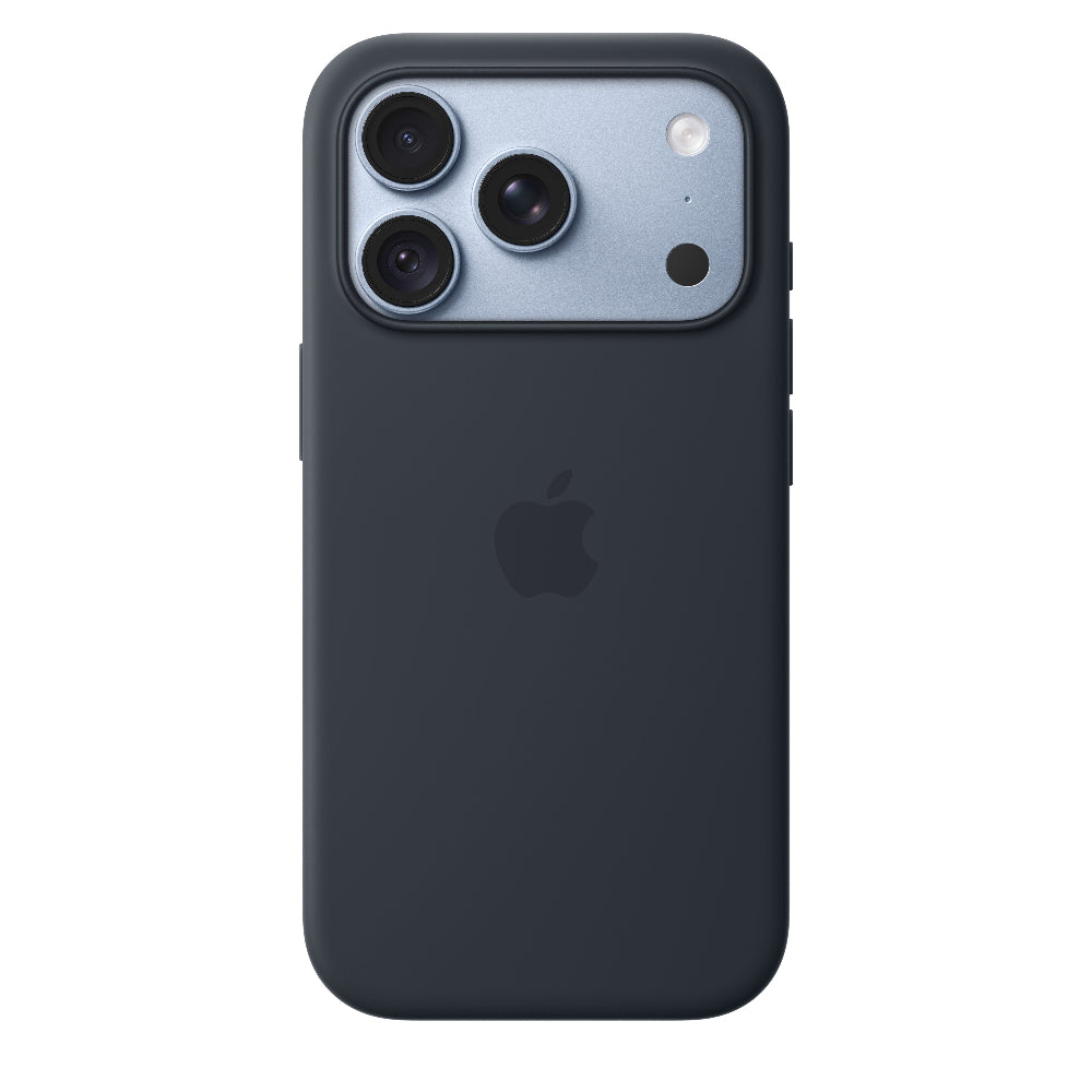 Funda_de_Silicon_con_MagSafe_para_el_iPhone_18_Pro_Azul_Marino_Imagen_posicion_1_iShop_Peru