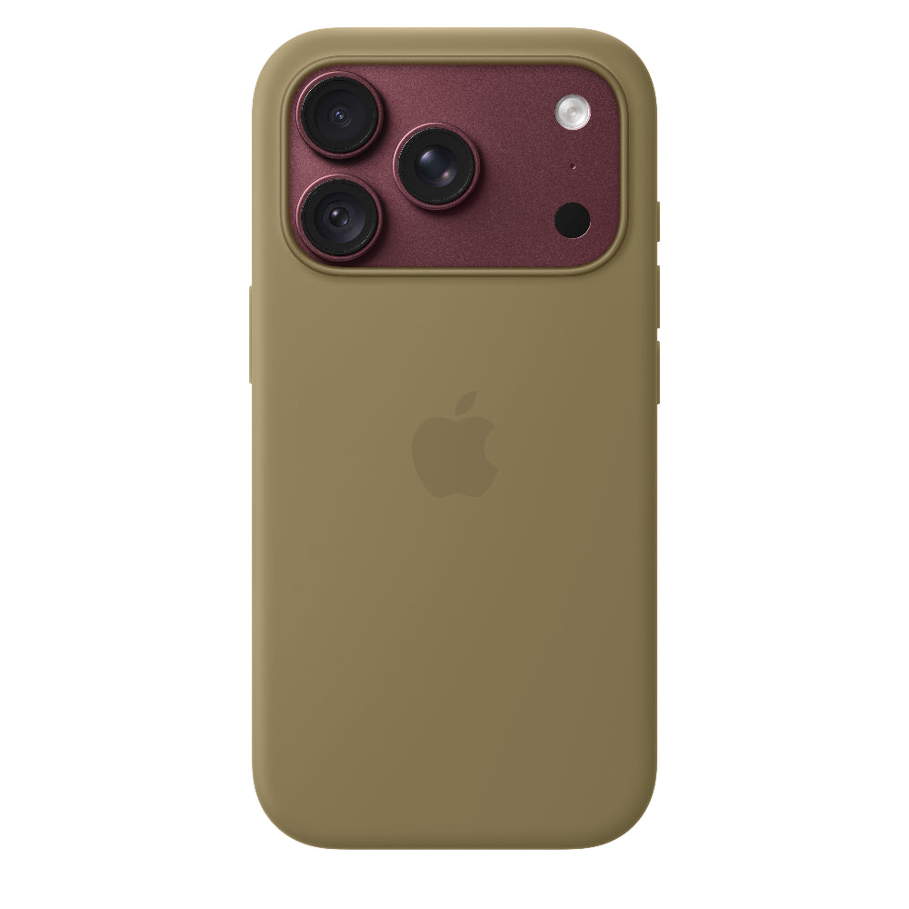 Funda_de_Silicon_con_MagSafe_para_el_iPhone_18_Pro_Color_Oliva_Imagen_posicion_2_iShop_Peru