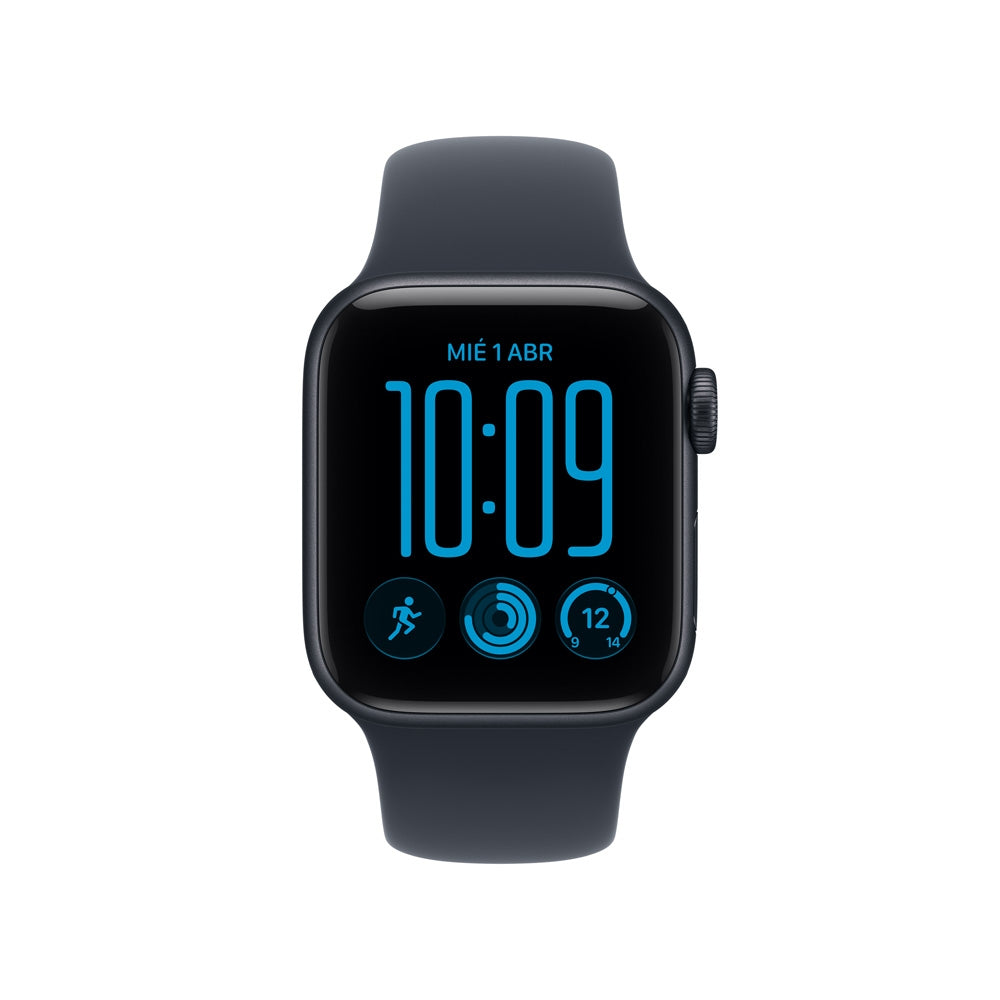Apple_Watch_SE_3_GPS_caja_de_aluminio_color_medianoche_de_40_mm_correa_deportiva_azul_marino_M_L_Imagen_posicion_2_iShop_Peru