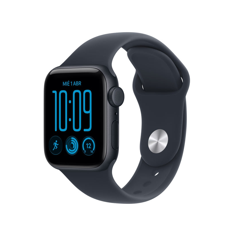 Apple_Watch_SE_3_GPS_Cellular_caja_de_aluminio_color_medianoche_de_40_mm_correa_deportiva_azul_marino_M_L_Imagen_posicion_1_iShop_Peru