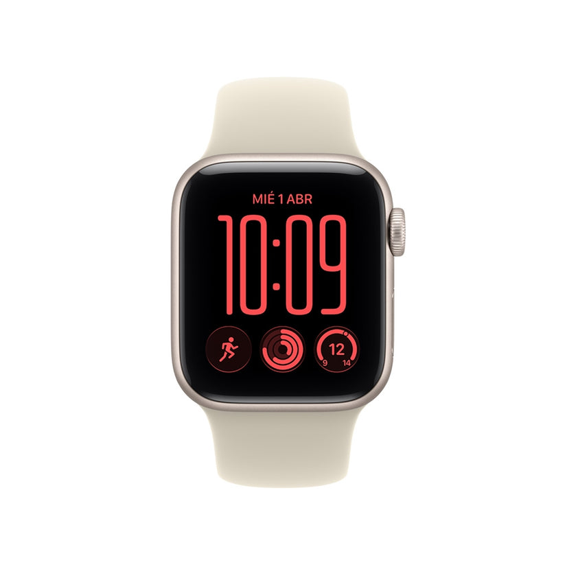 Apple_Watch_SE_3_GPS_caja_de_aluminio_blanco_estelar_de_40_mm_correa_deportiva_color_arena_M_L_Imagen_posicion_2_iShop_Peru