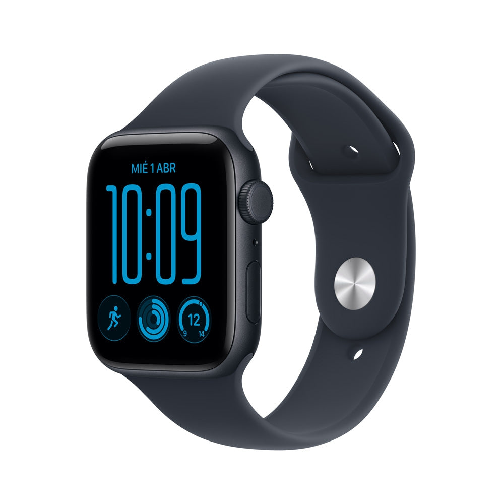 Apple_Watch_SE_3_GPS_Cellular_caja_de_aluminio_color_medianoche_de_44_mm_correa_deportiva_azul_marino_S_M_Imagen_posicion_1_iShop_Peru