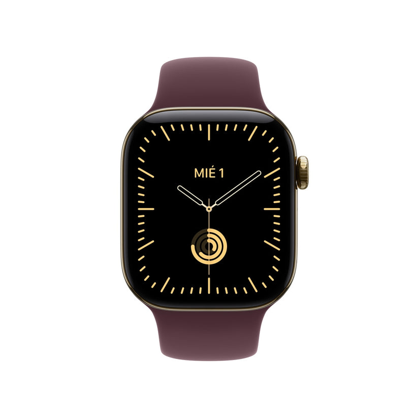 Apple_Watch_Series_12_GPS_Cellular_caja_de_titanio_color_oro_radiante_de_42_mm_correa_deportiva_color_borgona_M_L_Imagen_posicion_2_iShop_Peru