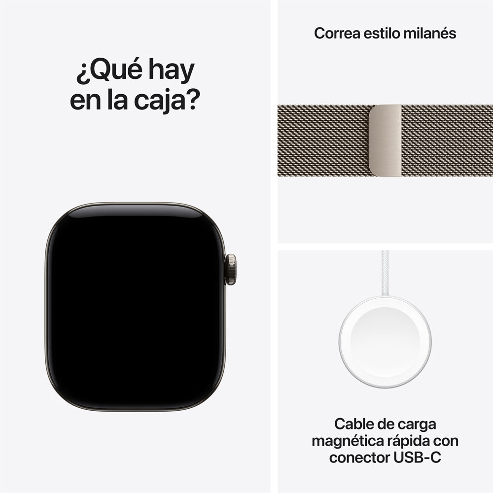 Apple_Watch_Series_12_GPS_Cellular_caja_de_titanio_natural_de_46_mm_correa_estilo_milanes_color_natural_S_M_Imagen_posicion_8_iShop_Peru