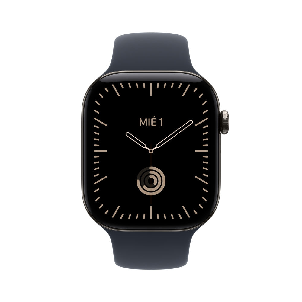 Apple_Watch_Series_12_GPS_Cellular_caja_de_titanio_natural_de_46_mm_correa_deportiva_azul_marino_S_M_Imagen_posicion_2_iShop_Peru