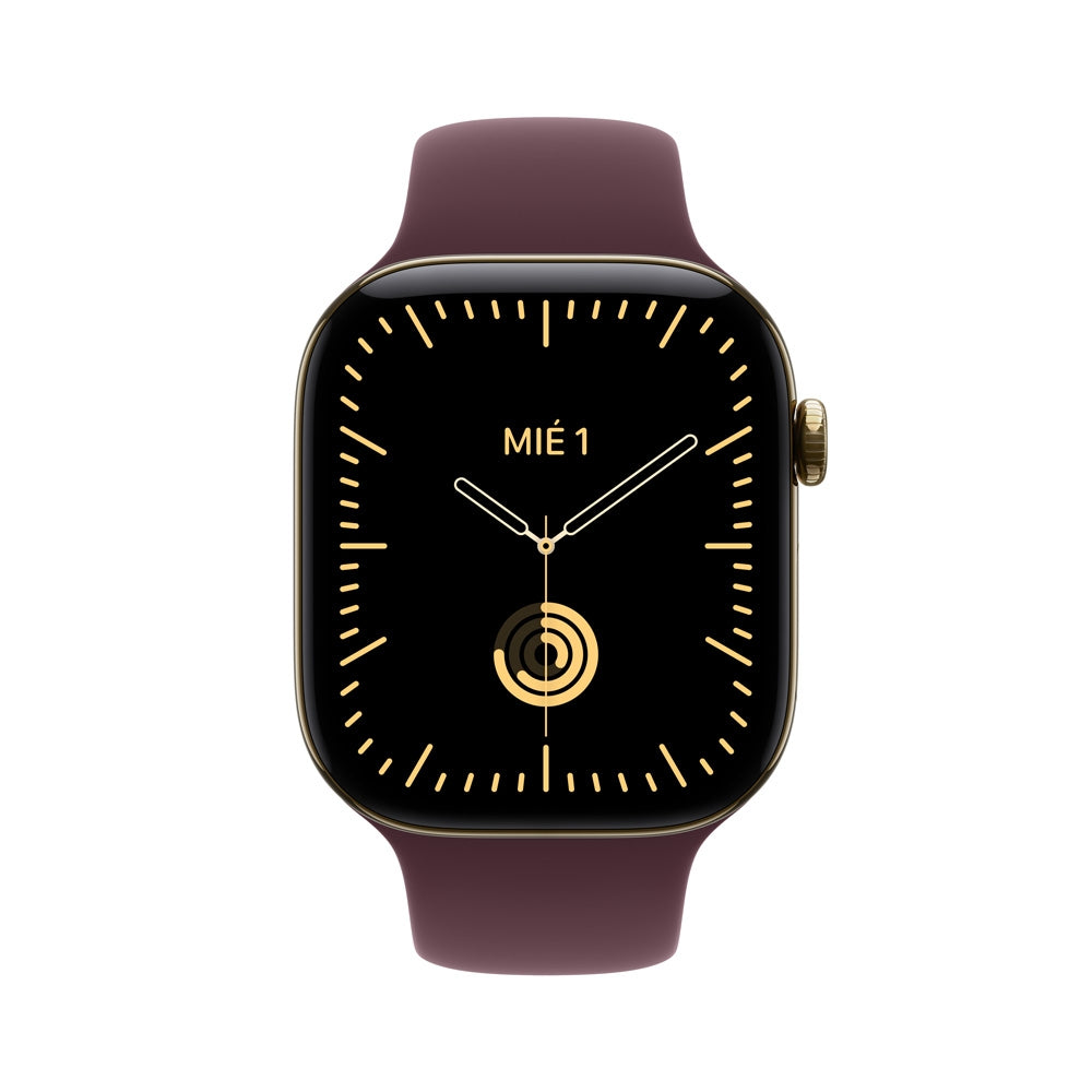 Apple_Watch_Series_12_GPS_Cellular_caja_de_titanio_color_oro_radiante_de_46_mm_correa_deportiva_color_borgona_S_M_Imagen_posicion_2_iShop_Peru
