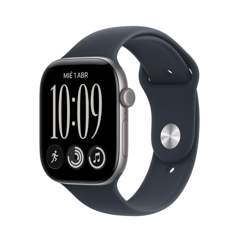 Apple_Watch_Series_12_GPS_caja_de_aluminio_gris_espacial_de_46_mm_correa_deportiva_azul_marino_M_L_Imagen_posicion_1_iShop_Peru