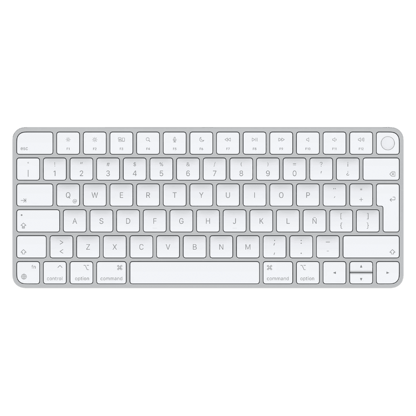 Magic Keyboard para Mac Chip Apple con Touch ID - Latino - Plata