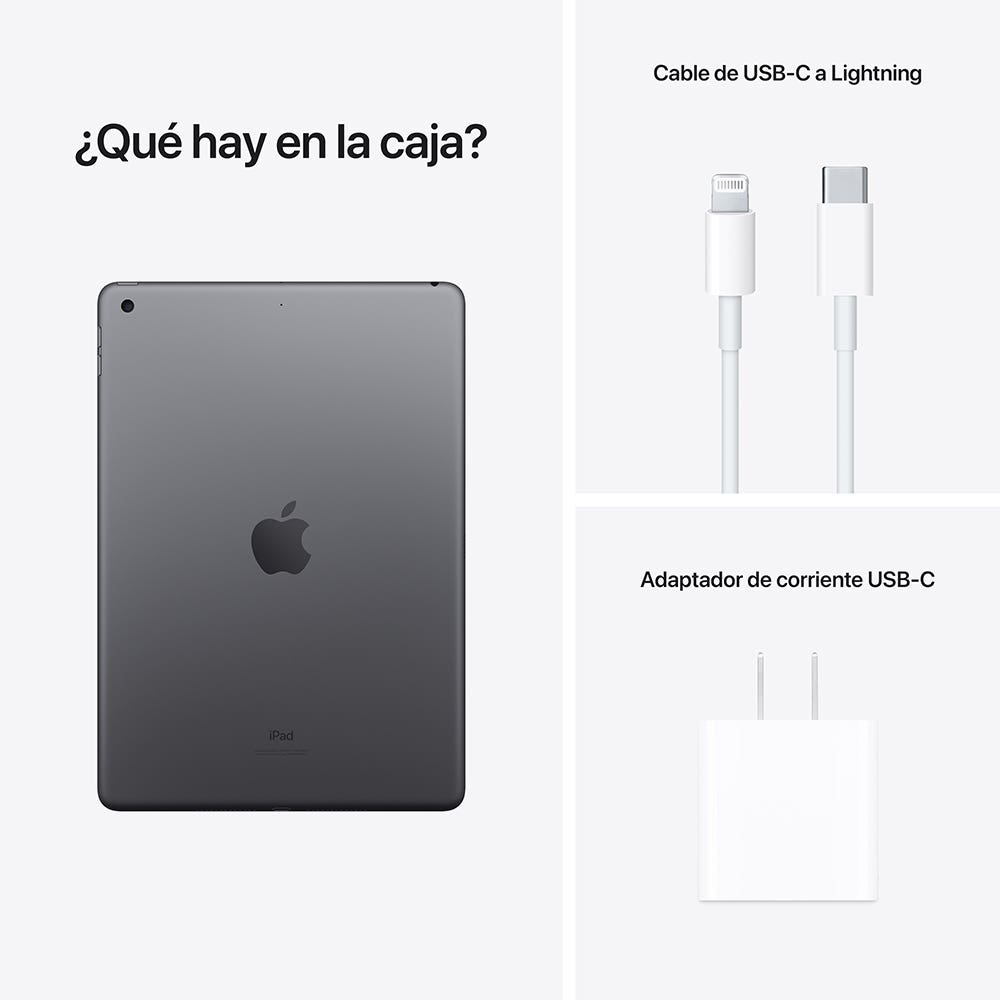 iPad de 10.2 (9na Generación) Wi-Fi - 256GB - Gris Espacial