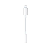 Adaptador Apple Lightning a audio 3.5mm - Blanco