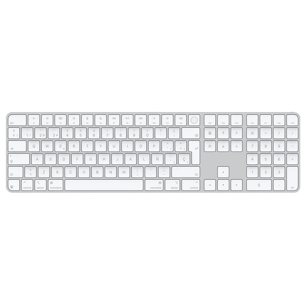 Magic_Keyboard_Apple_Mac_Touch_ID_Teclado_Numerico_USB_C_Español_Teclas_Blancas_Imagen_posicion_1_iShop_Peru