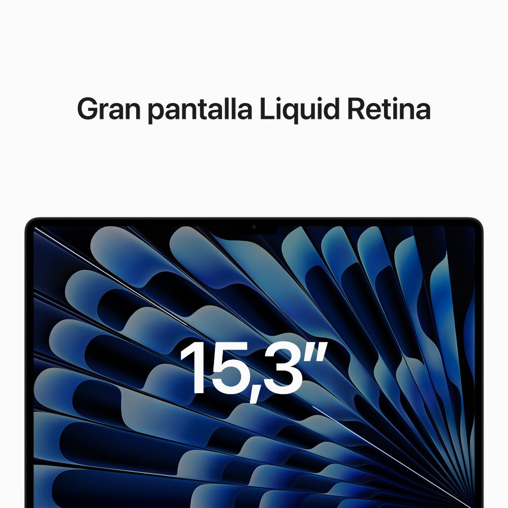 MacBook Air 15 Chip M2 - 256GB - Medianoche