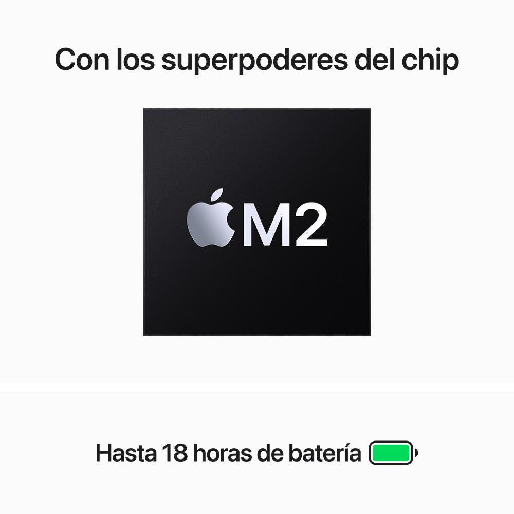 MacBook Air 15 Chip M2 - 256GB - Gris Espacial