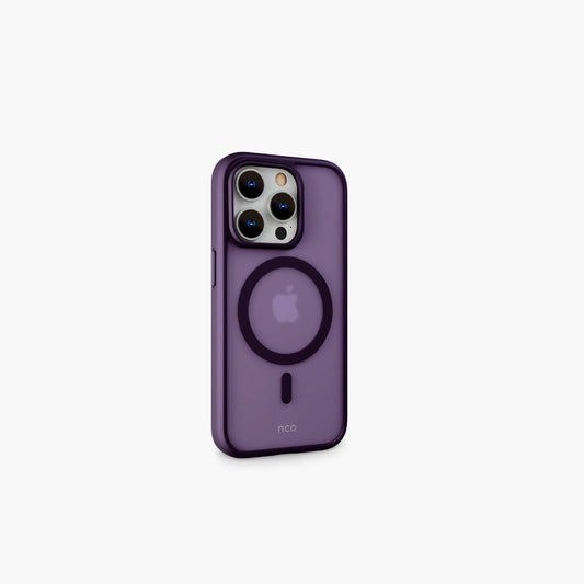 Case NCO SafeCase Lite para iPhone 15 Pro con MagSafe - Morado