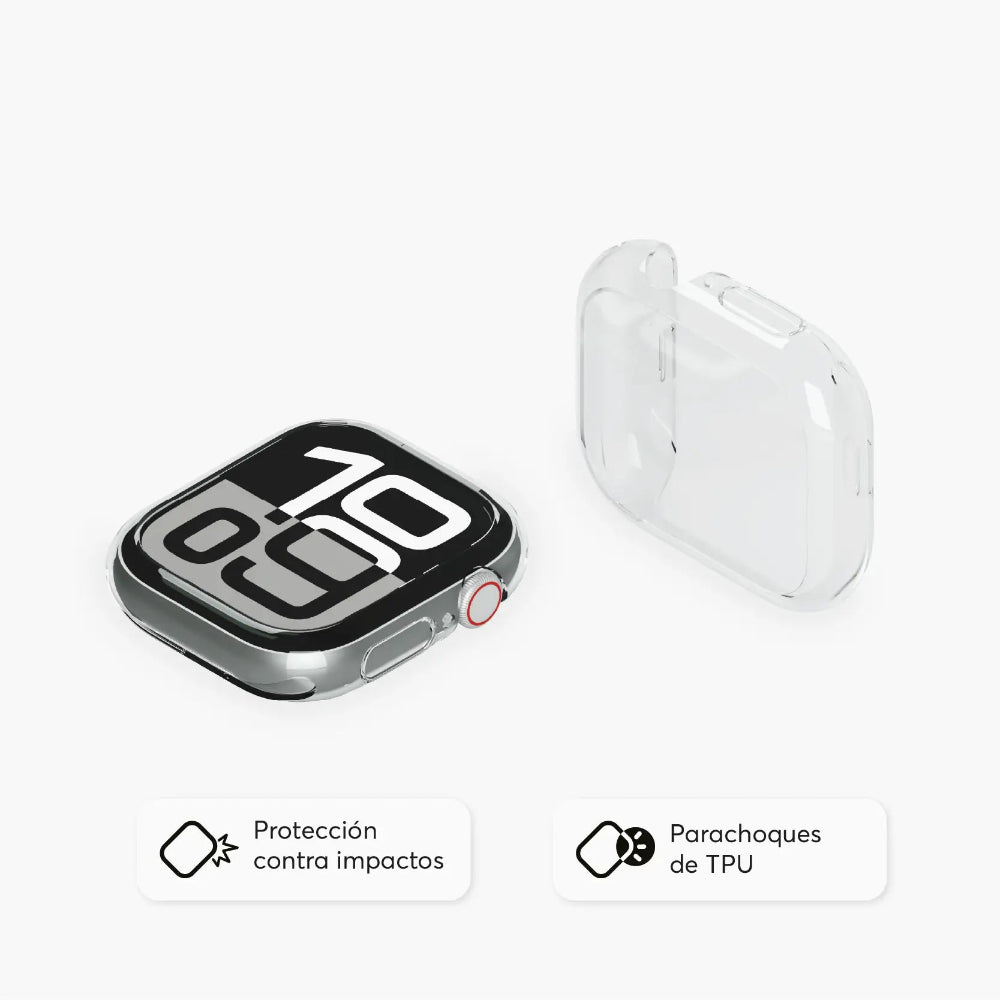 Protector de pantalla NCO SafeCase 360 Watch 46mm - Transparente