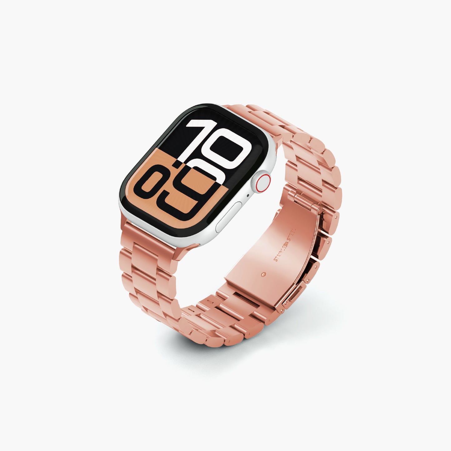 Correa_en_acero_inoxidable_ClassicLoop_NCO_para_Watch_Oro_rosa_posicion_1_iShop_Peru