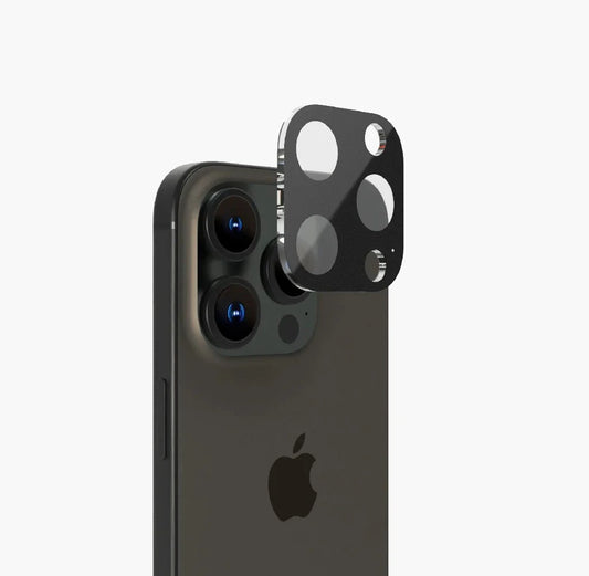 Protector de cámaras NCO para iPhone 15 Pro/15 Pro Max - Negro