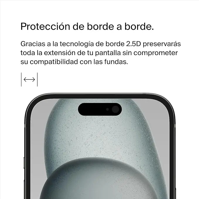 Protector de Pantalla Belkin OVR Antimicrobial para iPhone 15 Pro