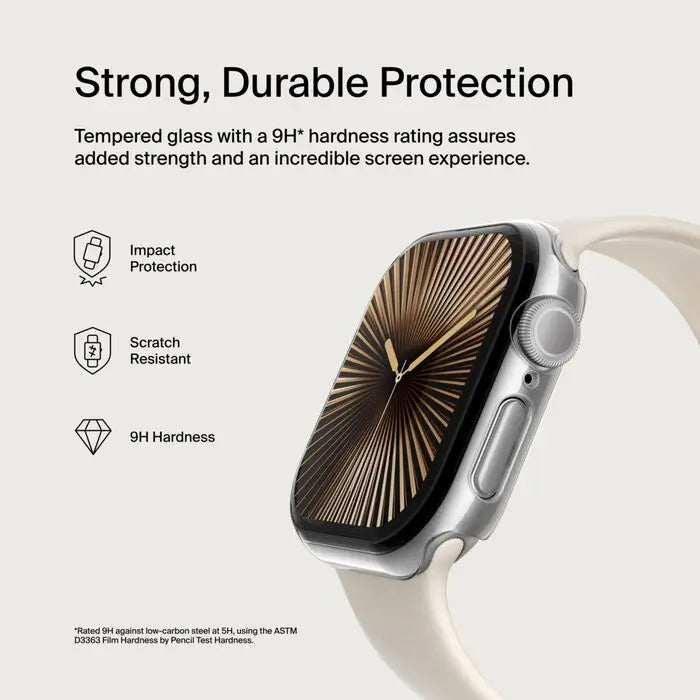 Case 360 Belkin Antimicrobial para Watch S10/46mm-Transparente