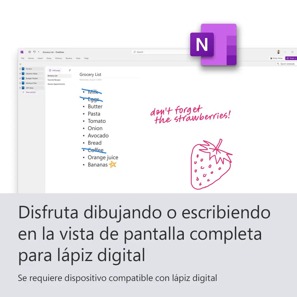 Licencia Microsoft Office Hogar 2024