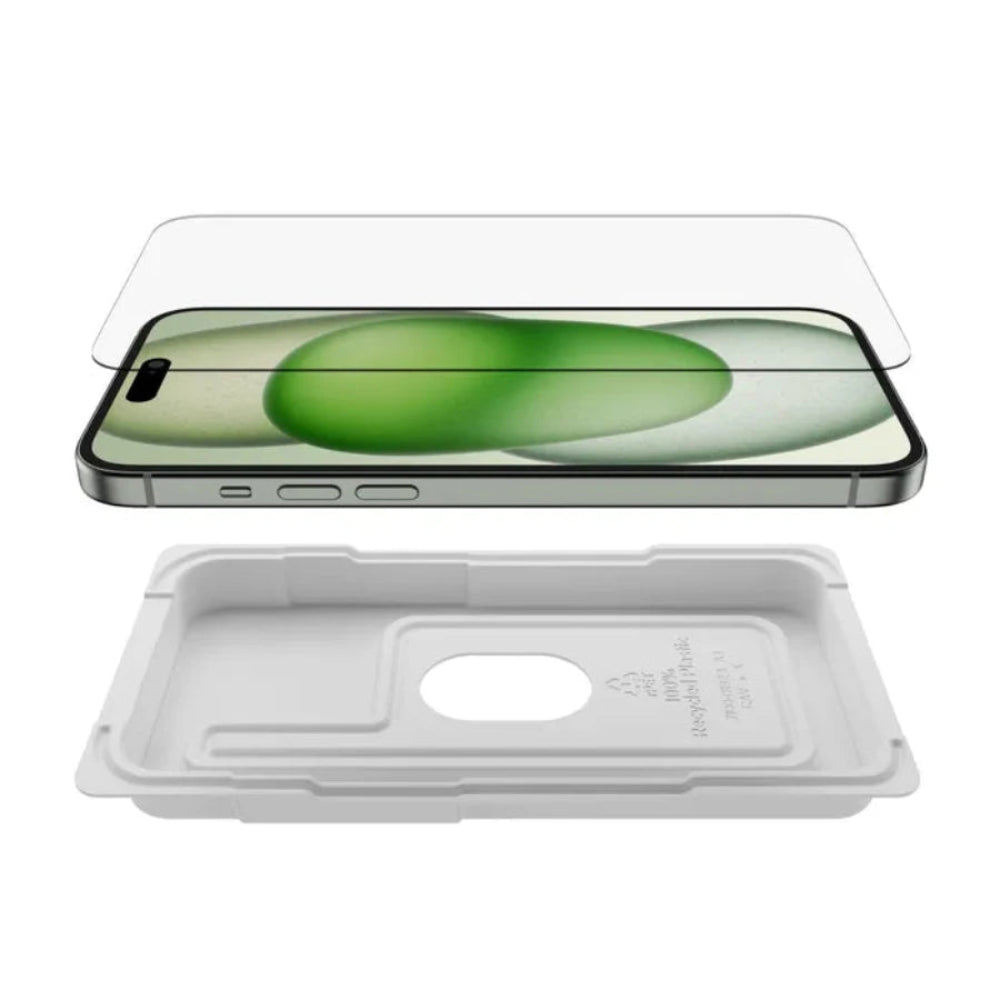 Protector_de_Pantalla_Belkin_SFP_Ultra_Glass_2_Antimicrobial_iPhone_15_plus_Transparente_Imagen_posicion_4_iShop_Peru