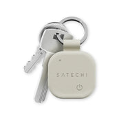 Llavero de Cuero Vegano Satechi Compatible con Find My - Arena