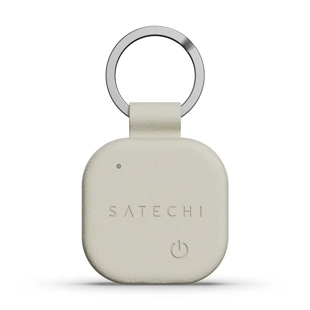 Llavero de Cuero Vegano Satechi Compatible con Find My - Arena