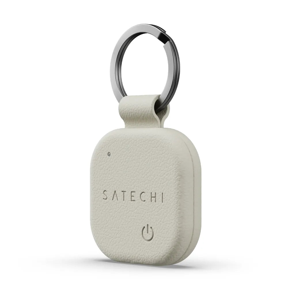 Llavero de Cuero Vegano Satechi Compatible con Find My - Arena