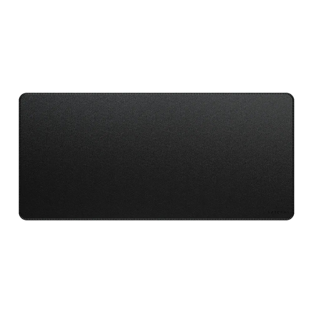 Alfombra de Escritorio Satechi Cuero Vegano Premium - Negro