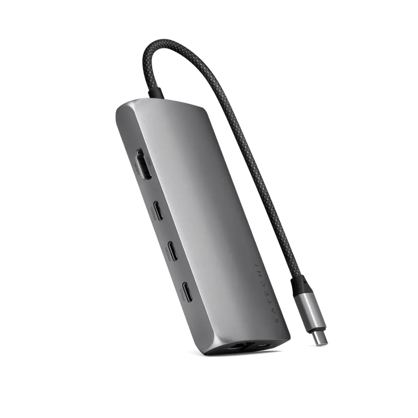 Adaptador_Multipuerto_Satechi_8K_con_Ethernet_V3_USB_C_Gris_Espacial_Imagen_posicion_1_iShop_Peru