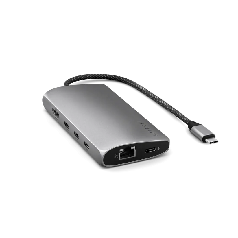 Adaptador_Multipuerto_Satechi_8K_con_Ethernet_V3_USB_C_Gris_Espacial_Imagen_posicion_2_iShop_Peru