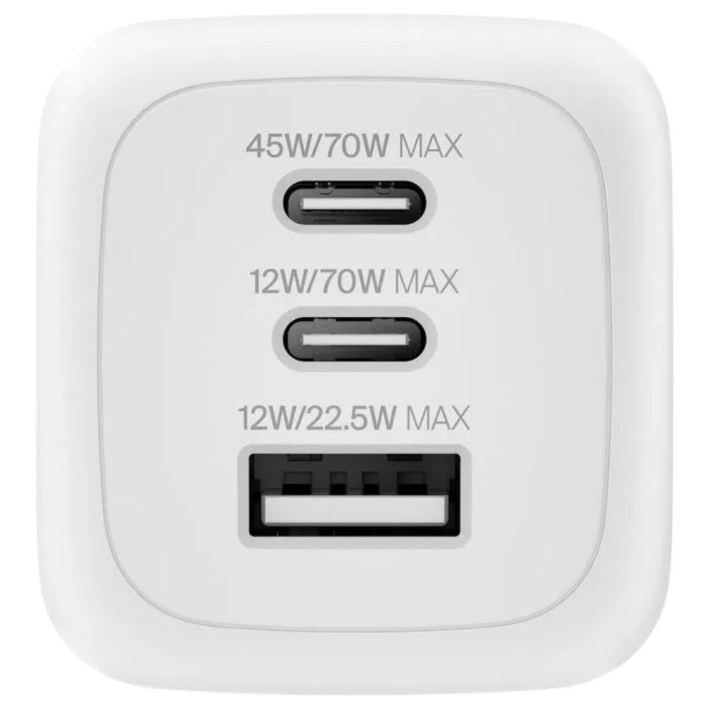 Cargador_Belkin_GaN_3_Puertos_2_USB_C_1_USB_A_70W_Blanco_imagen_posicion_3_iShop_Peru