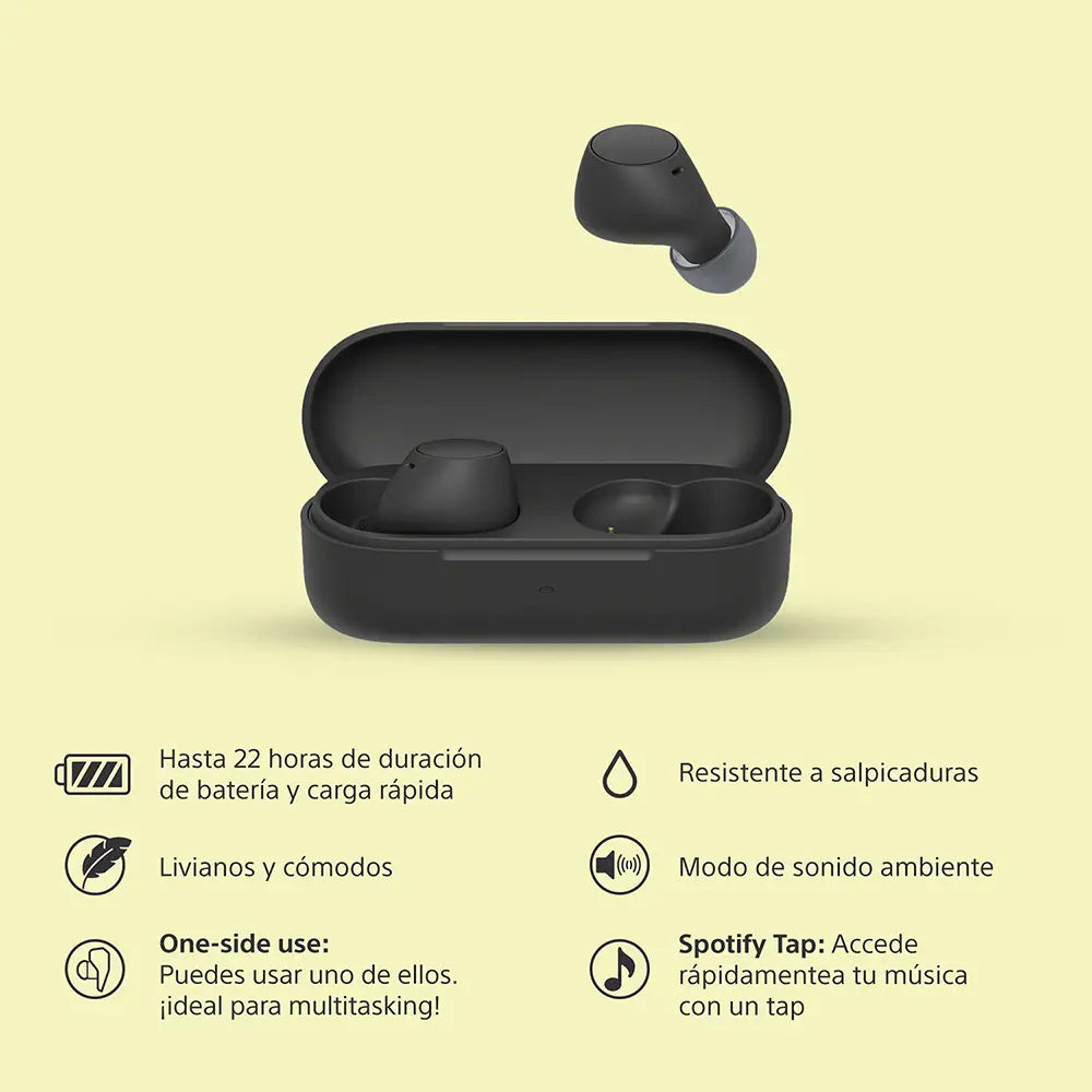 Audífonos Sony Inalambricos In Ear WF-C510 - Negro