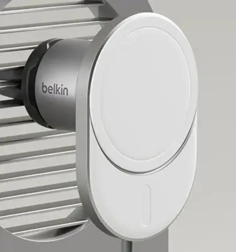 Cargador Magnético Belkin con Magsafe para Carro 15W - Gris