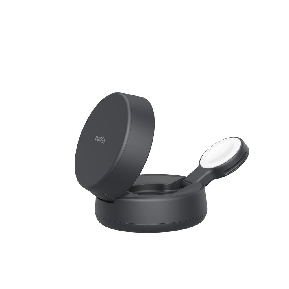 Base_de_Carga_inalámbrica_Belkin_Qi2_25W_2_en_1_Ultra_Charge_Pro_Gris_Posición_2_iShop_Perú